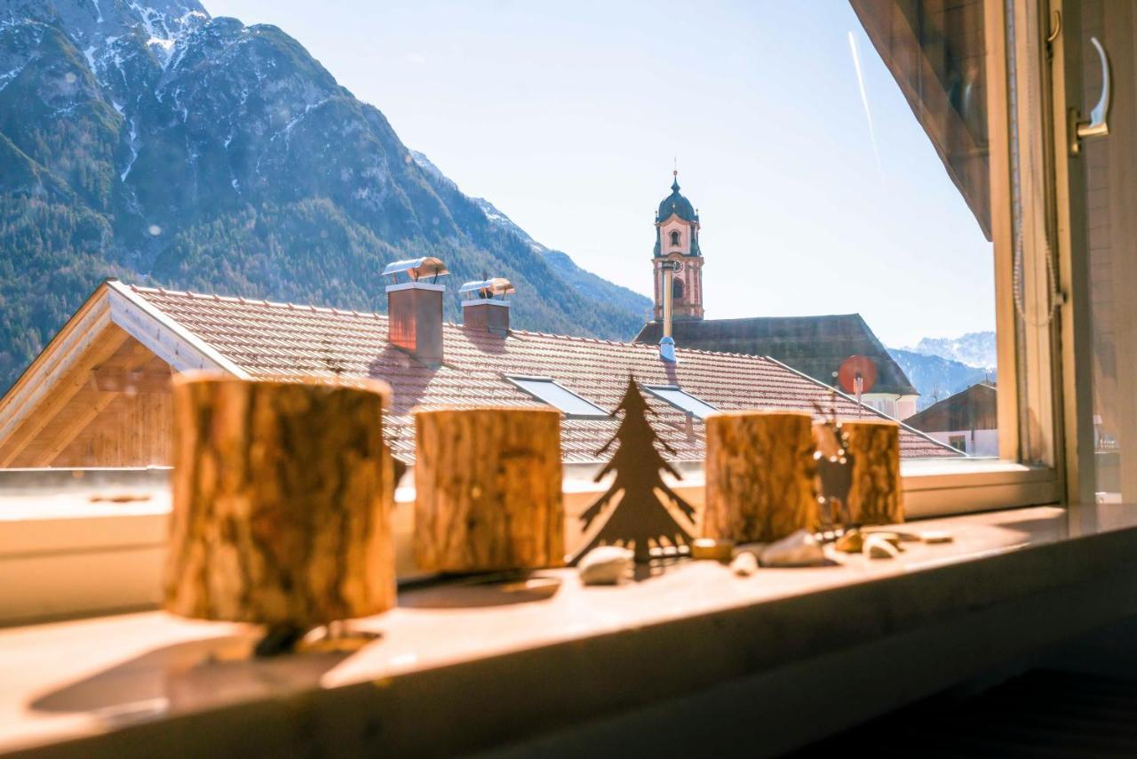 Ferienwohnung Pfennig Mittenwald Esterno foto