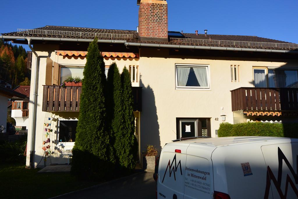 Ferienwohnung Pfennig Mittenwald Esterno foto